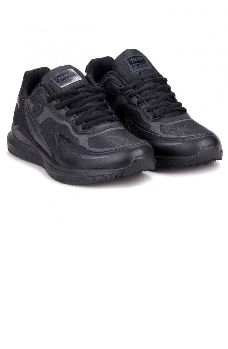 Jump 26636 Comfort Günlük Erkek Çocuk Spor Ayakkabı Siyah | Sefamerve