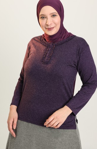 Plum Blouse 0347-04