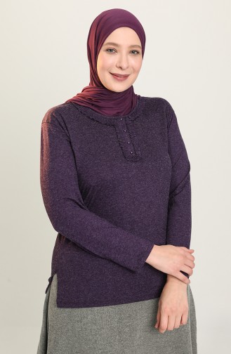 Plum Blouse 0347-04