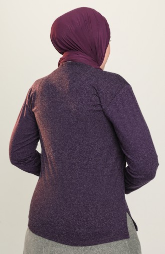 Plum Blouse 0347-04