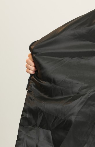 معطف أسود 9100-02