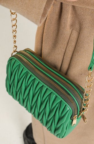 Green Shoulder Bags 3631-82