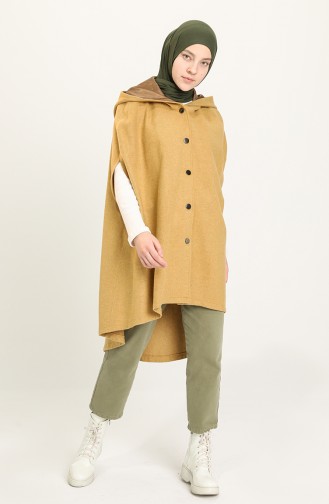 Mustard Poncho 4004-01