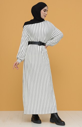 Schwarz Hijab Kleider 2029-01