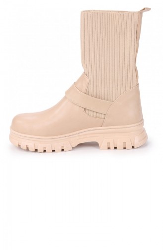 Skin Color Boots-booties 21KBOOTWOGGO021_TE