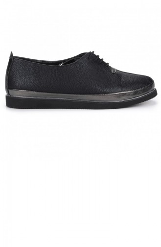 Black Casual Shoes 21KGUNWOGGO0012_01