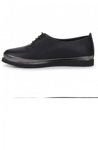 Black Casual Shoes 21KGUNWOGGO0012_01