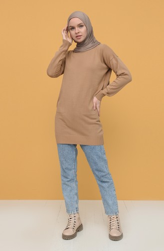 Milk Coffee Sweater 4390-01