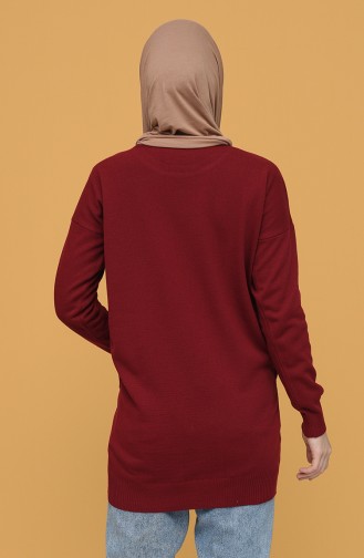 Weinrot Pullover 4390-03