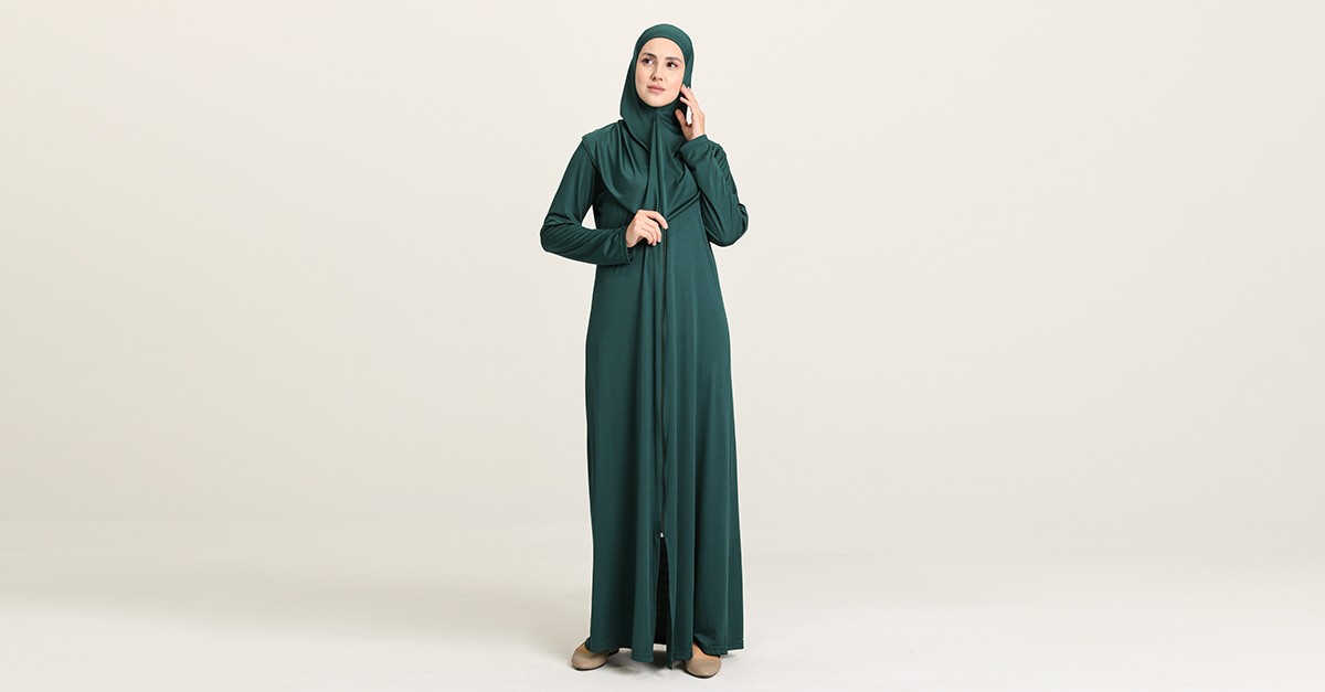 Robe de Prière Vert emeraude 2000-02 | Sefamerve
