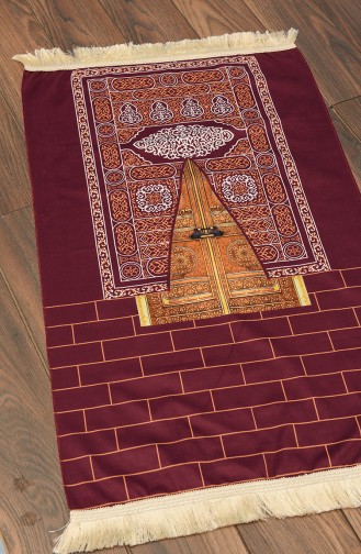 Claret red Praying Carpet 0080-02