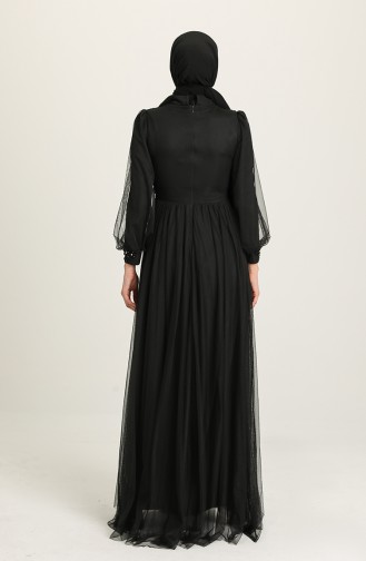 Habillé Hijab Noir 3403-06