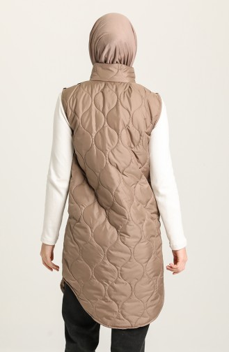 Beige Gilet 9660-01