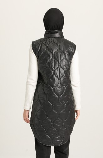 Schwarz Strickjacke 9660-03