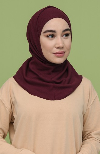 Claret red Hoofddoek 1174-05