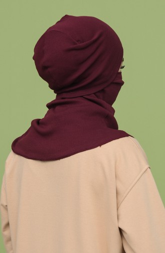 Claret red Hoofddoek 1174-05