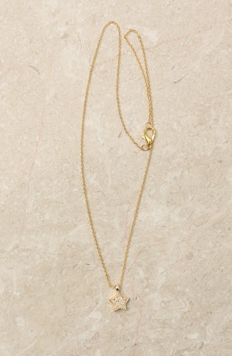 Gold Colour Necklace 300-03