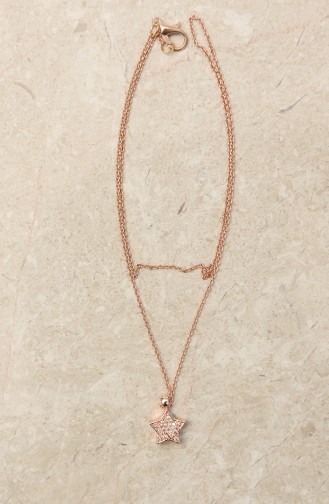 Collier Peau Rose 300-02