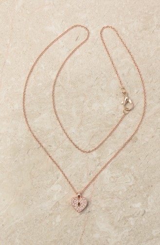 Collier Peau Rose 304-02