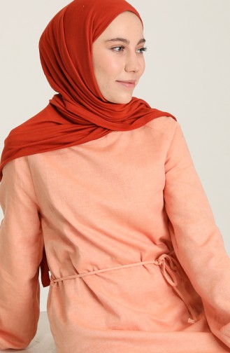 Robe Hijab Orange 1065-01