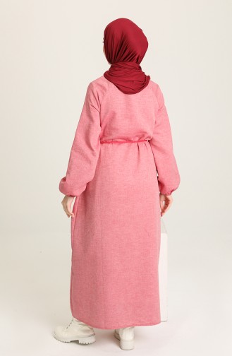 Robe Hijab Bordeaux 1065-02