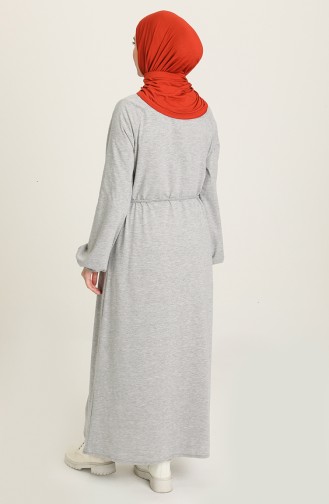 فستان رمادي 1065A-01