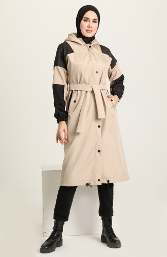 Beige Trench Coats Models 4501-02