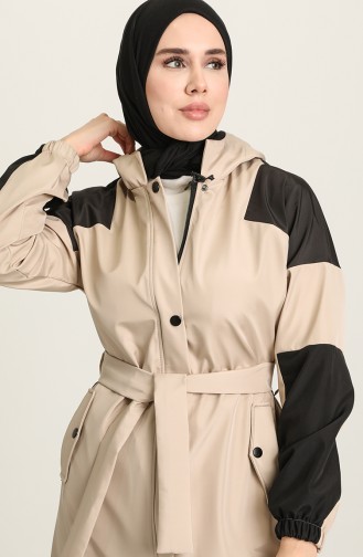 Beige Trench Coats Models 4501-02