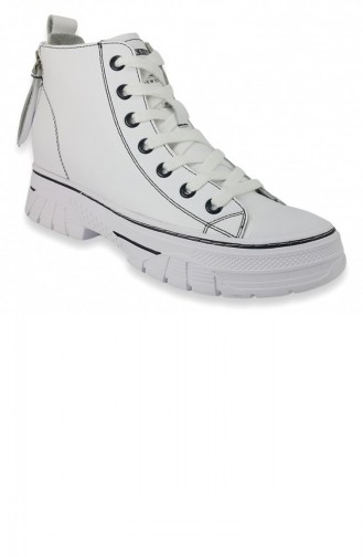 Guja 3901 Günlük Bayan Sneaker Ayakkabı-Beyaz