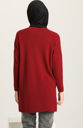 Weinrot Pullover 4389-04