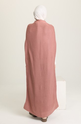 Dusty Rose Poncho 1080-06