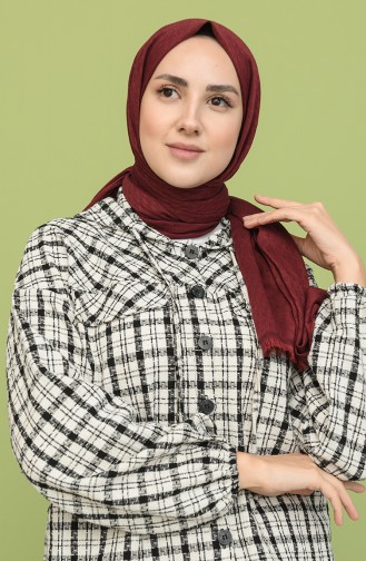 Roza Şal 4429-D4-04 Bordo