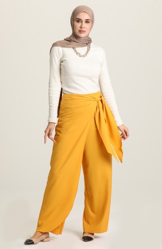 Light Yellow Culottes 3316-09