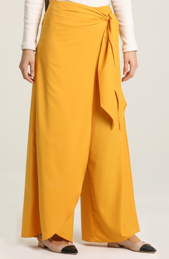 Jupe-Pantalon Jaune clair 3316-09