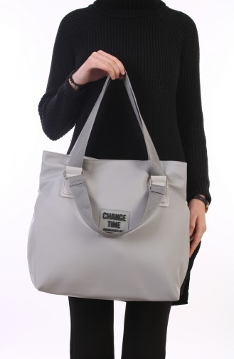 Gray Shoulder Bag 6004-02