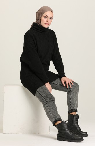 Black Knitwear 9450-09