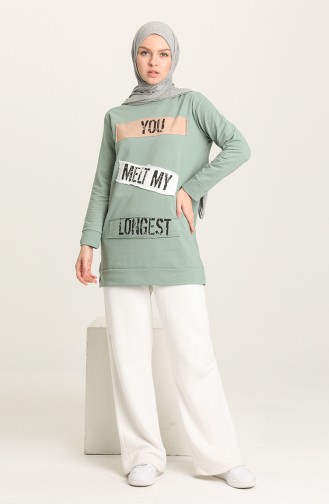 Green Almond Sweatshirt 5011-05