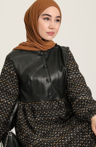 Mink Hijab Dress 22K8527-06