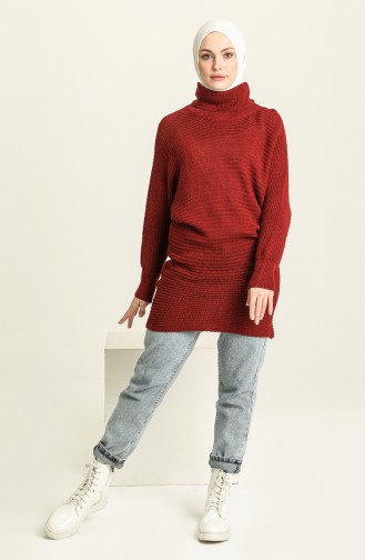 Claret Red Knitwear 9450-01
