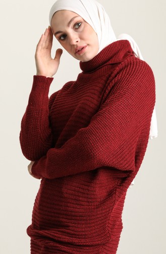 Claret Red Knitwear 9450-01