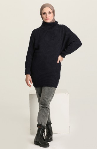 Navy Blue Knitwear 9450-05