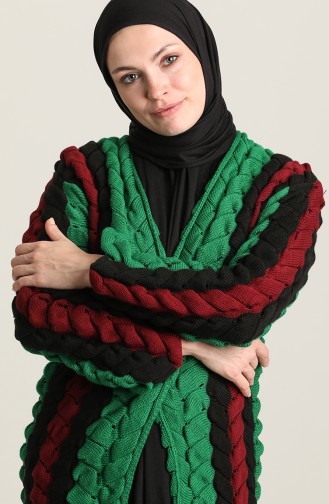 ملابس مُحاكة أخضر حشيشي 9480-08