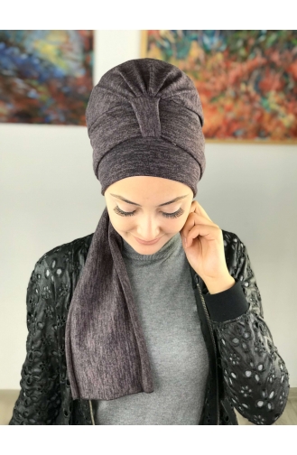 Mitte Lila Praktischer Turban 50TB12EKM-01