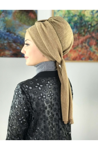 Sand Brown Ready to wear Turban 50TB12EKM-02