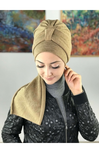 Sand Braun Praktischer Turban 50TB12EKM-02