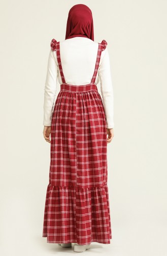 Claret Red Gilet 1704-01