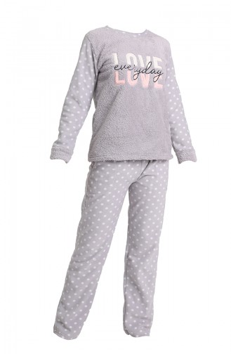 Gray Pajamas 8458