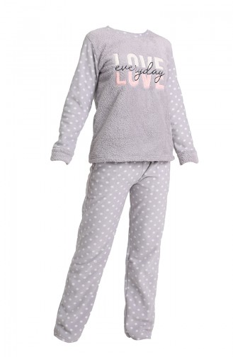 Grau Pyjama 2508.Gri