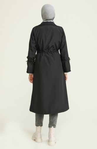 Black Trench Coats Models 3004-01