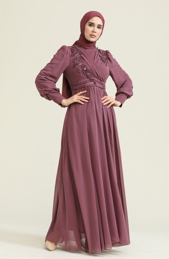 Habillé Hijab Rose Pâle 52796-08